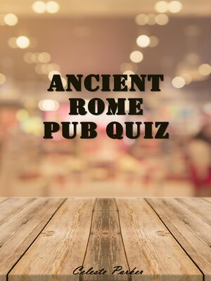 cover image of Ancient Rome Pub Quiz